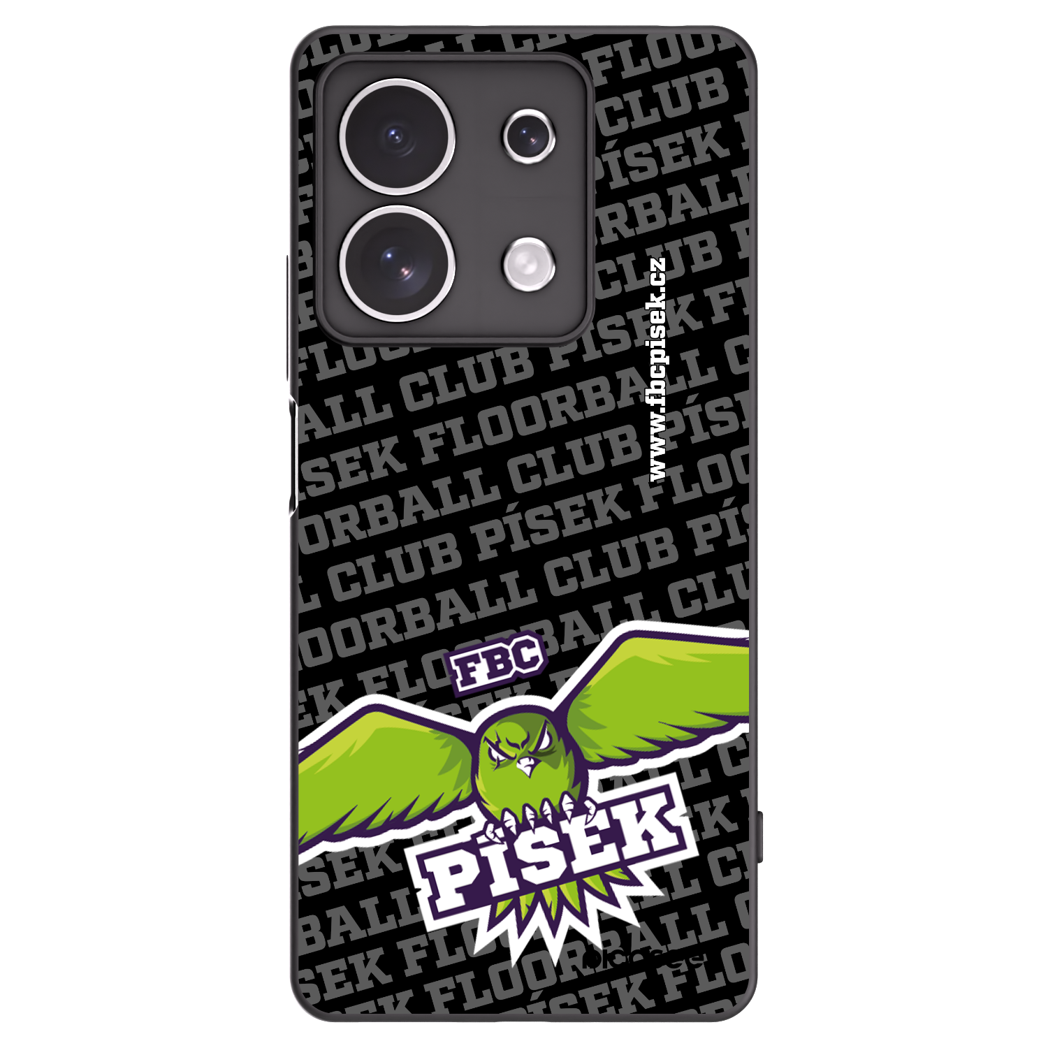 Picasee silikonový černý obal pro Xiaomi Redmi Note 13 4G - FBC Písek
