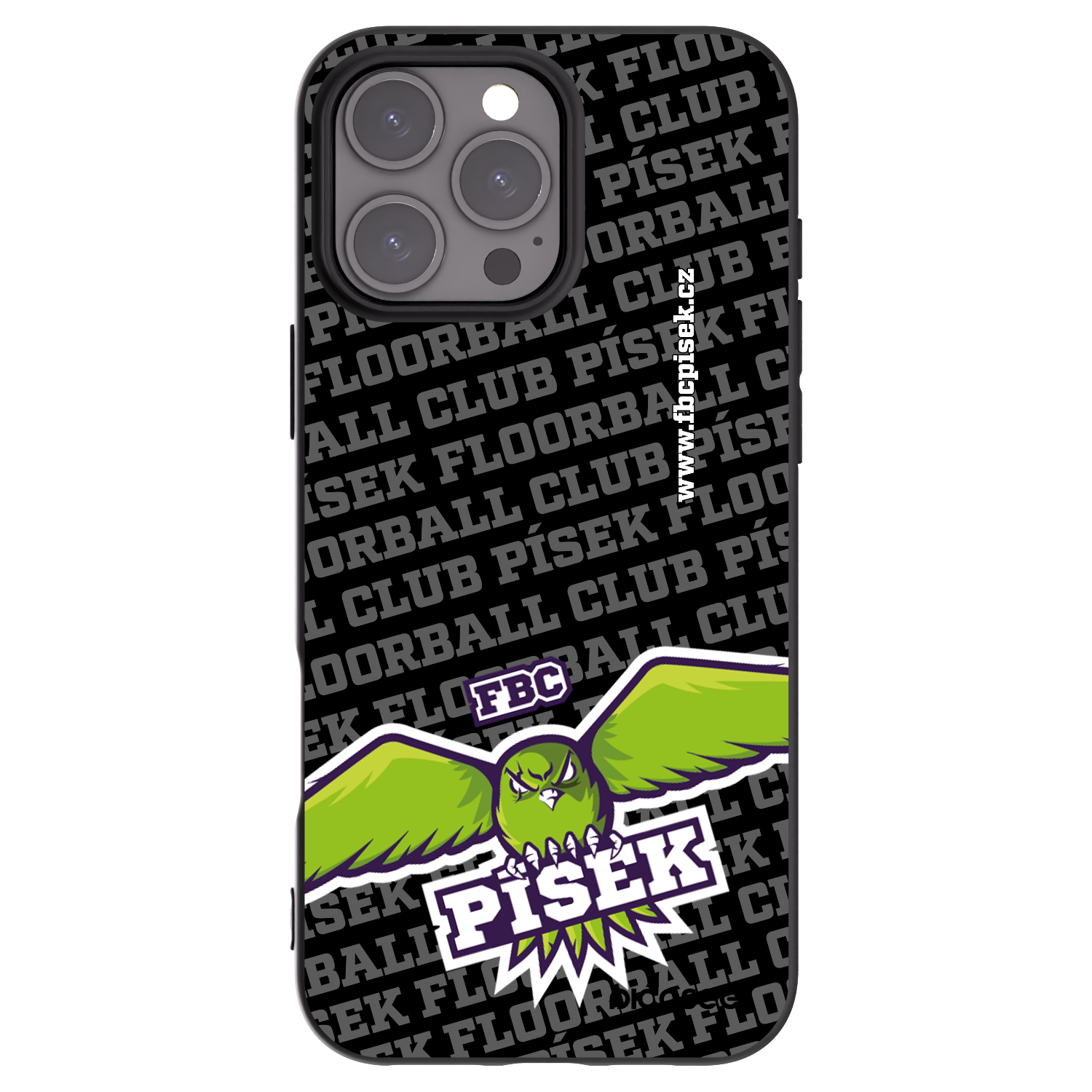 Picasee silikonový černý obal pro Apple iPhone 16 Pro Max - FBC Písek