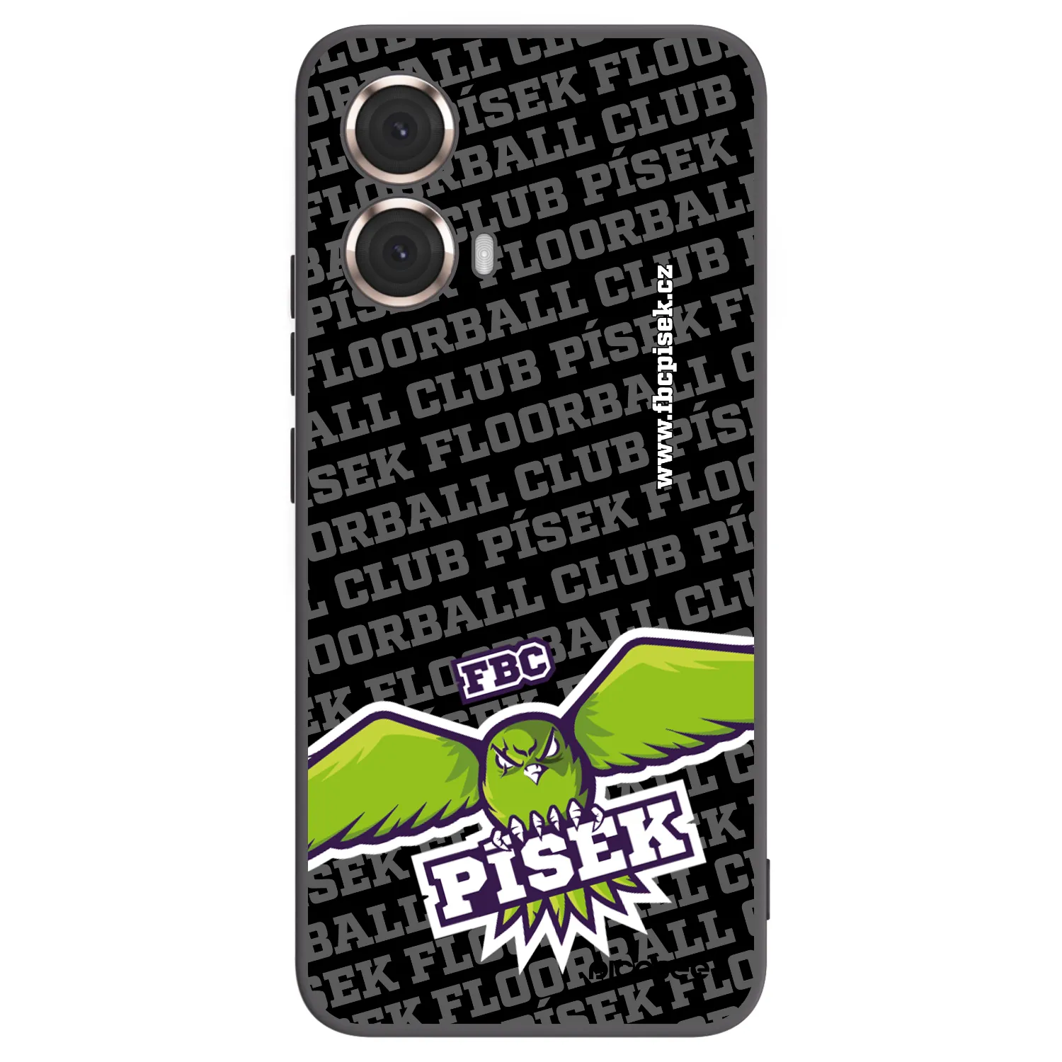 Picasee silikonový černý obal pro Motorola Moto G85 - FBC Písek