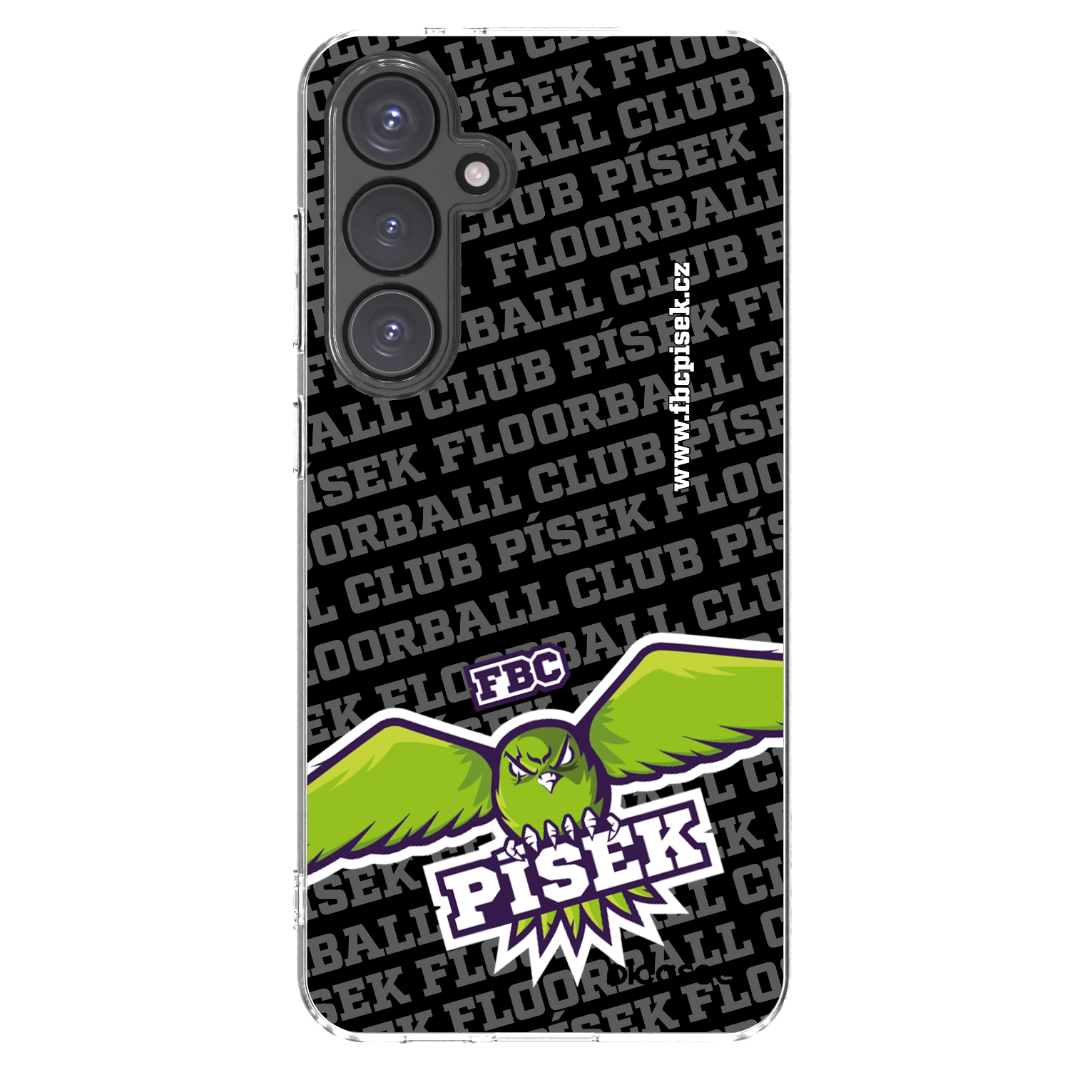 Picasee silikonový průhledný obal pro Samsung Galaxy S24 FE S721B - FBC Písek