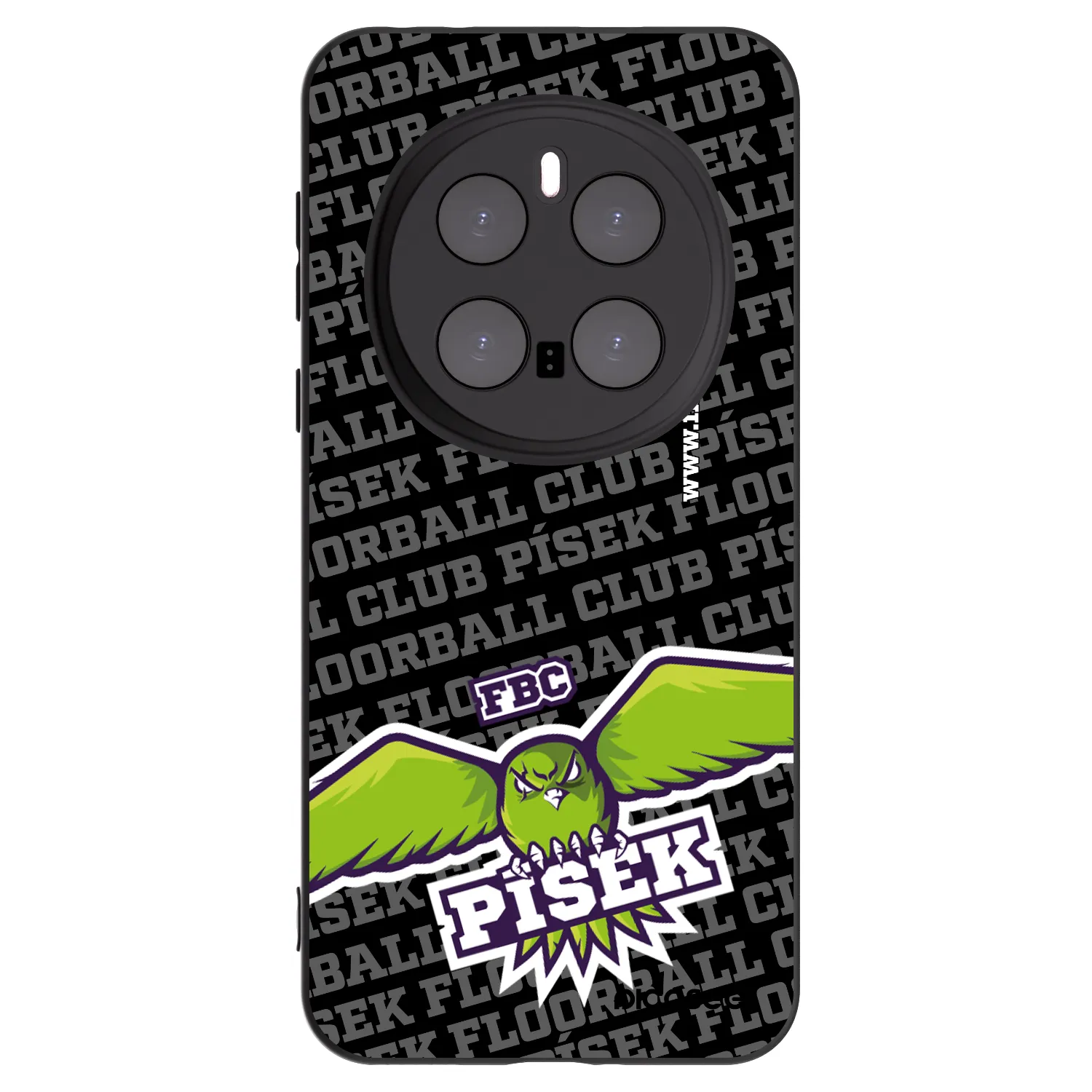 Picasee silikonový černý obal pro Honor Magic7 Pro 5G - FBC Písek