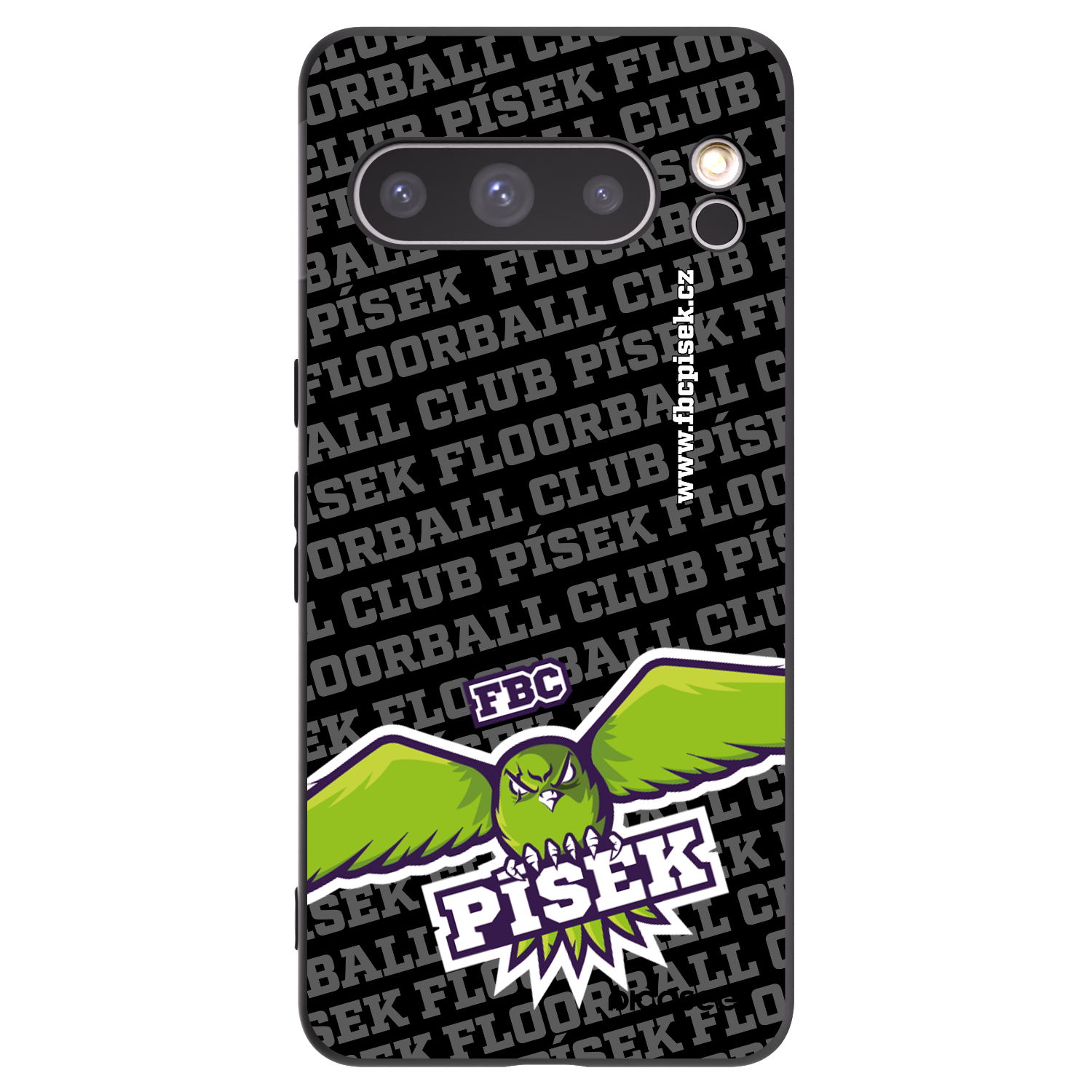 Picasee silikonový černý obal pro Google Pixel 8 Pro - FBC Písek