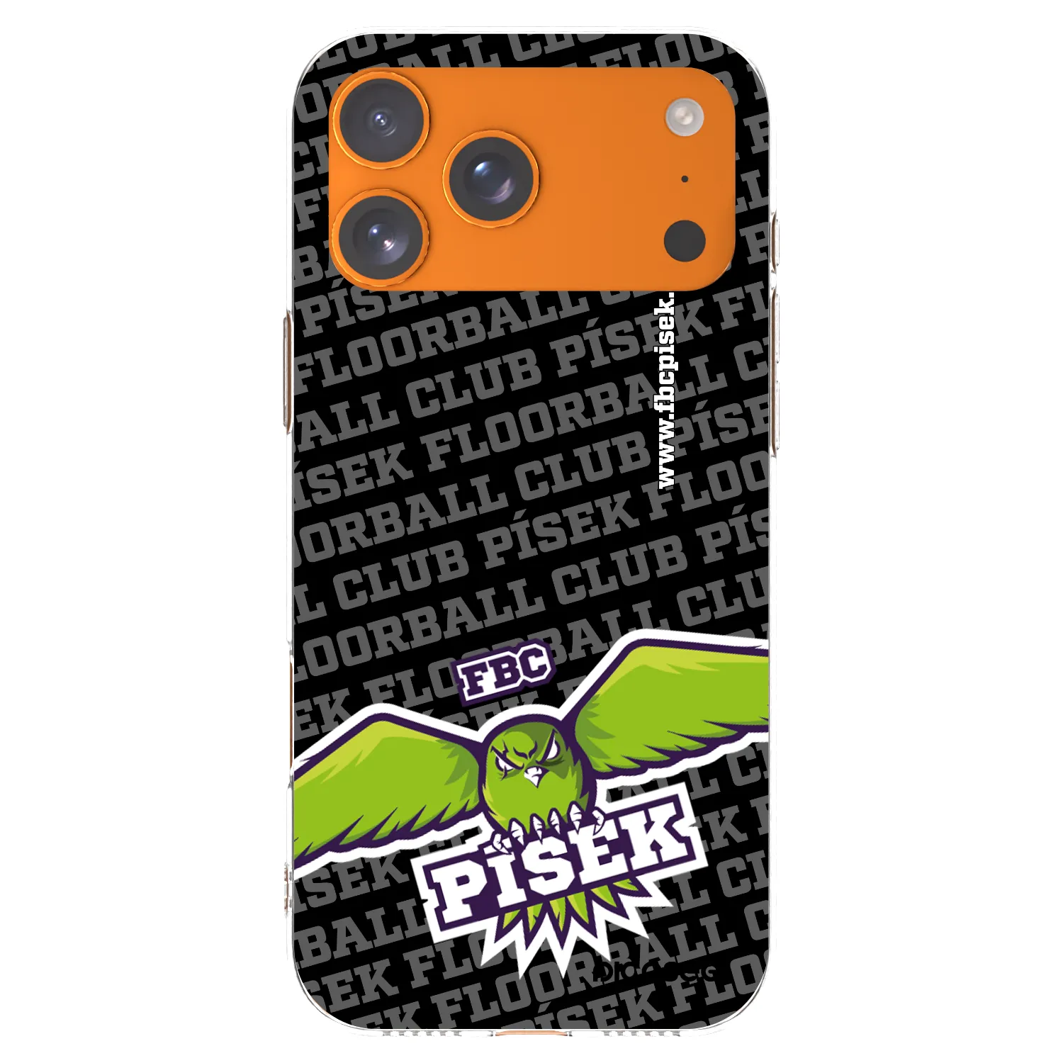 Picasee silikonový průhledný obal pro Apple iPhone 17 Pro Max - FBC Písek
