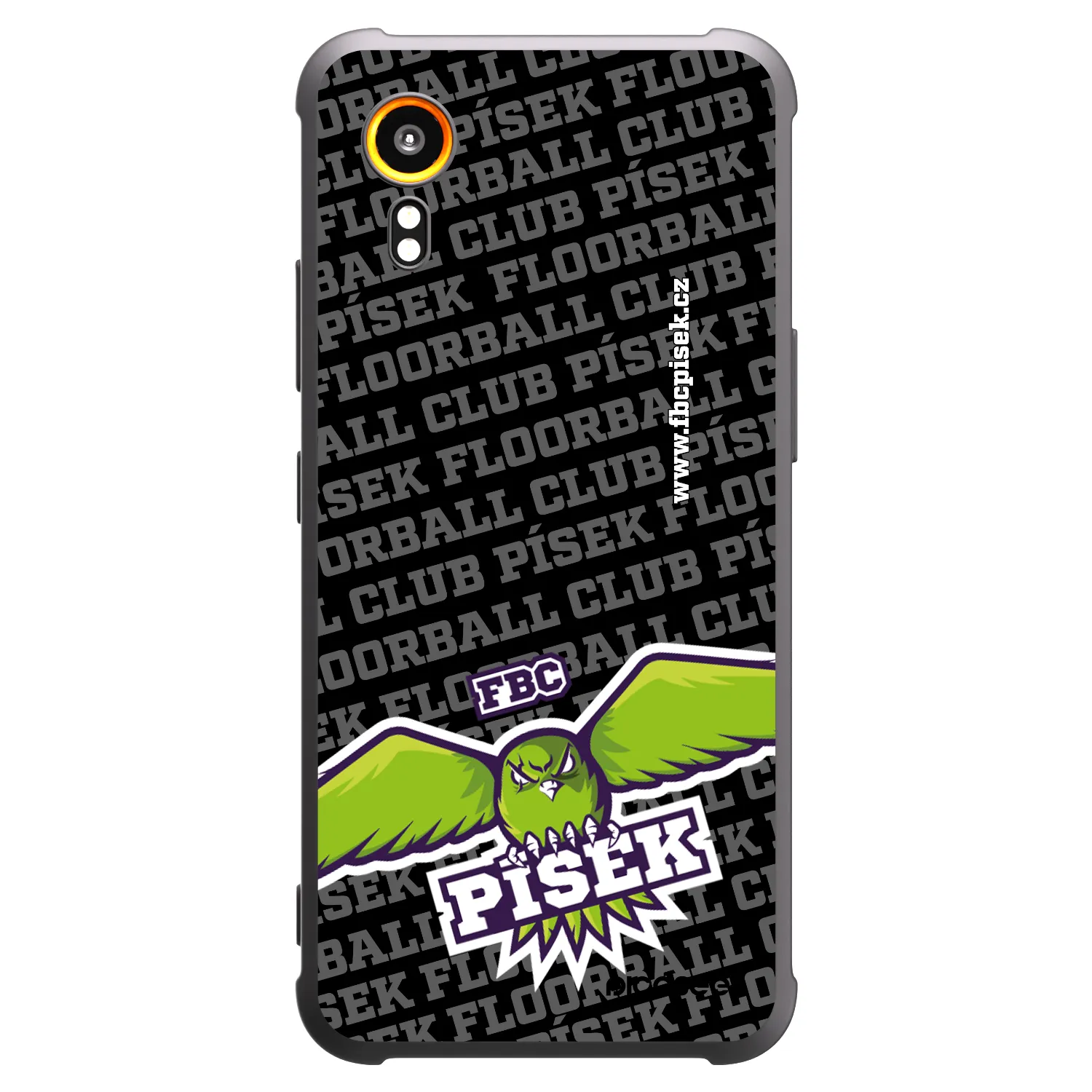 Picasee silikonový černý obal pro Samsung Galaxy XCover 7 - FBC Písek