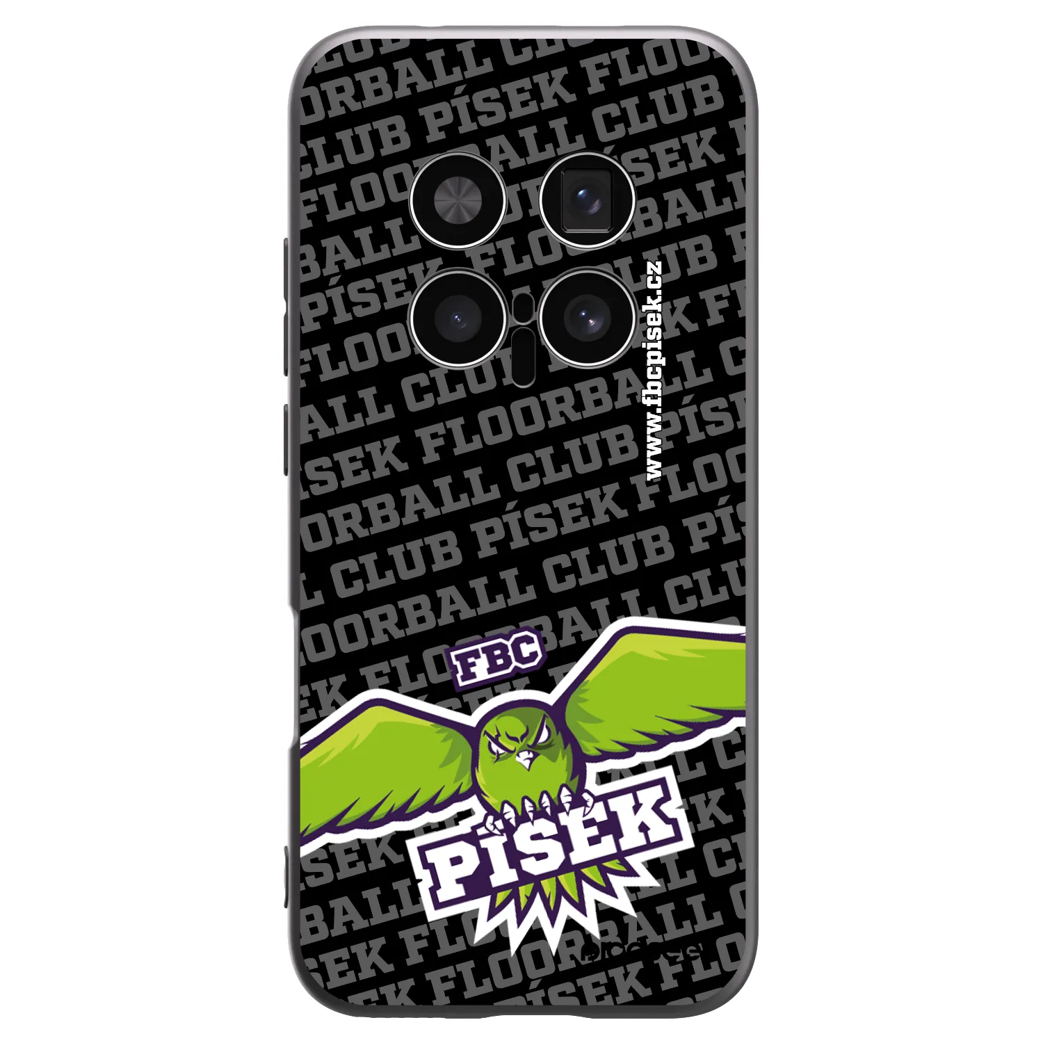 Picasee silikonový černý obal pro Honor Magic8 Pro 5G - FBC Písek