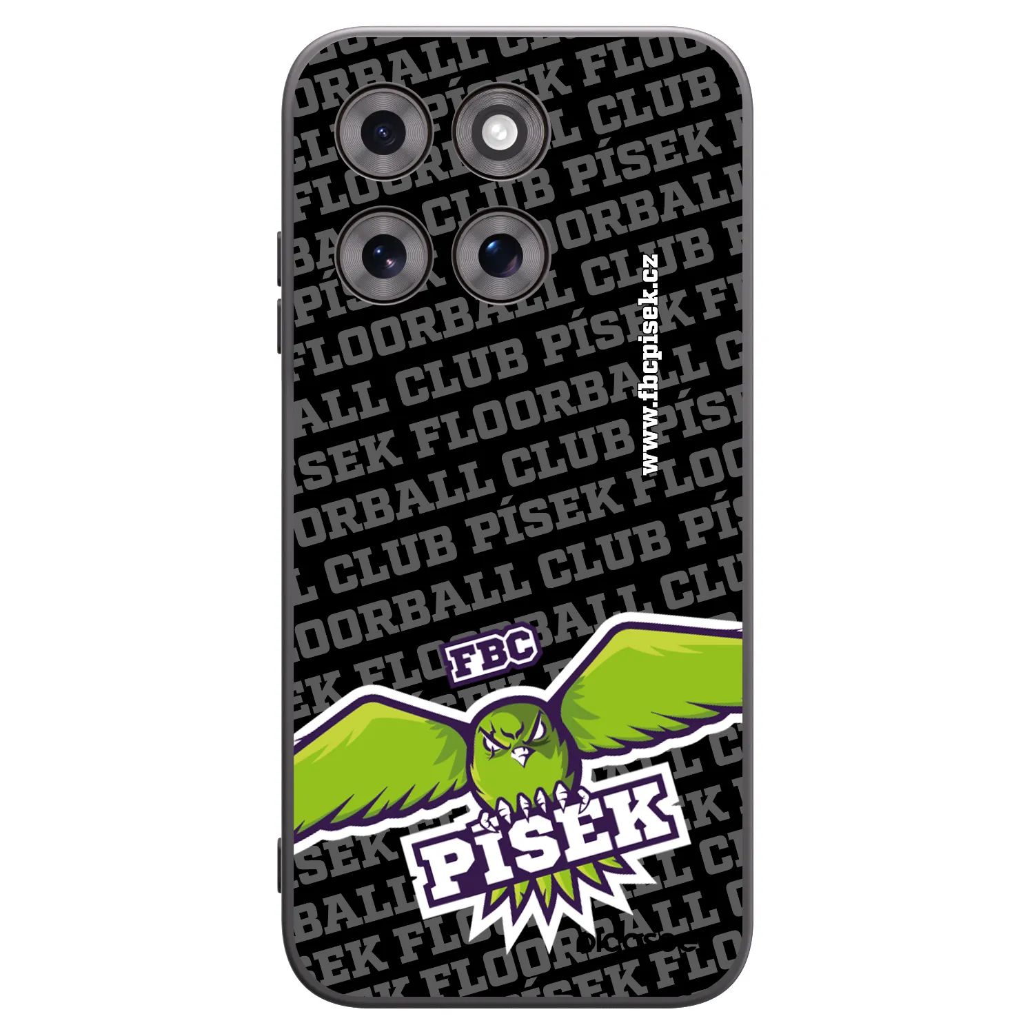 Picasee silikonový černý obal pro Motorola Moto G77 - FBC Písek