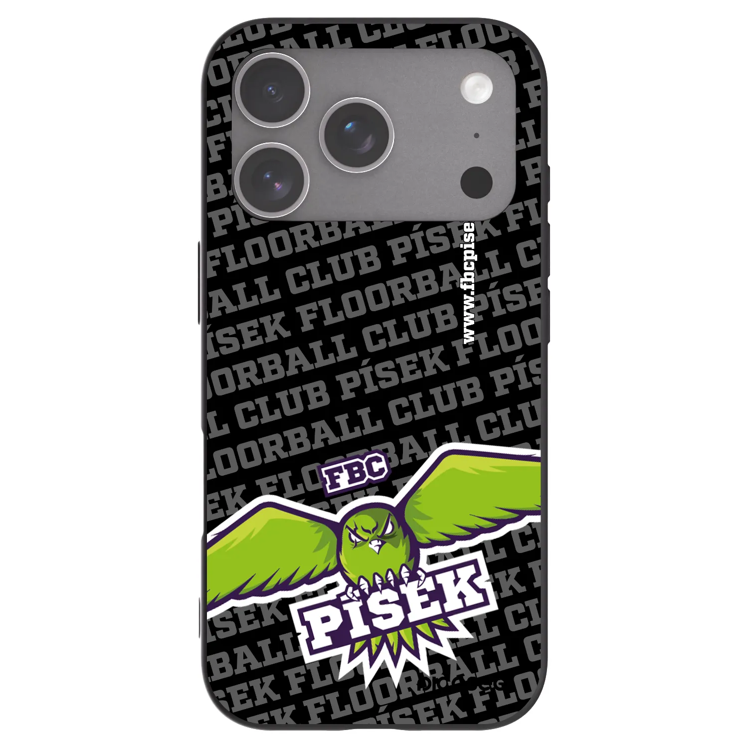 Picasee silikonový černý obal pro Apple iPhone 18 Pro - FBC Písek