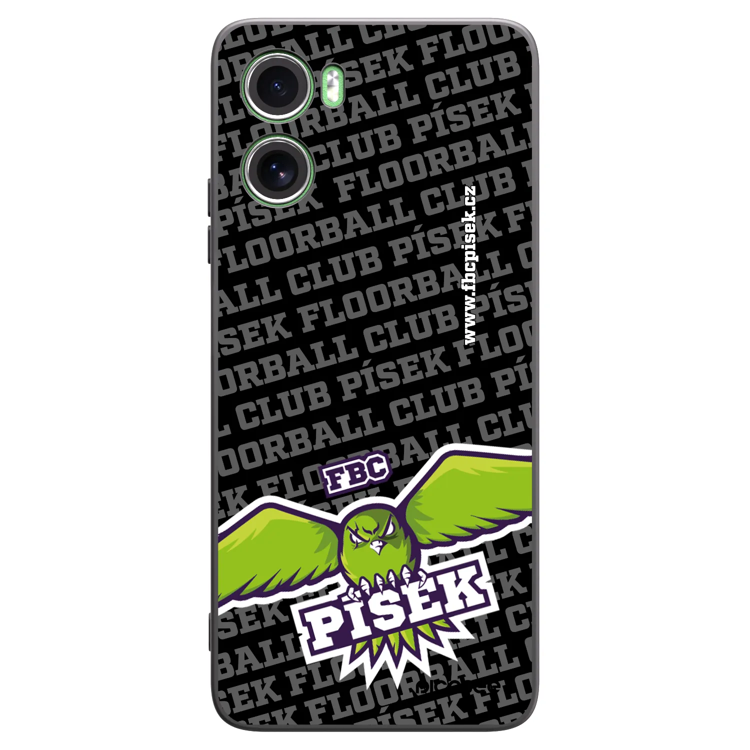 Picasee silikonový černý obal pro Motorola Moto G06 - FBC Písek