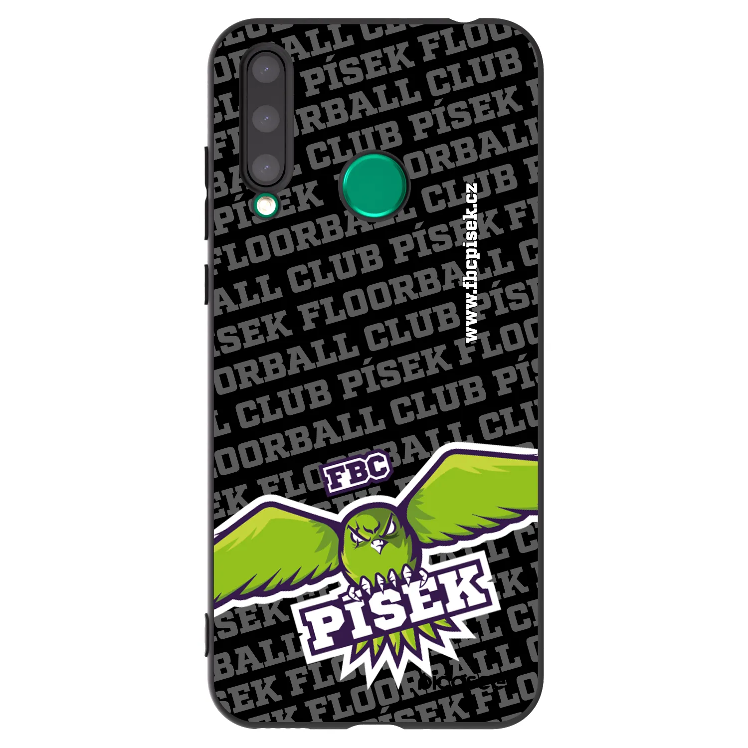 Picasee silikonový černý obal pro Honor 20 Lite - FBC Písek