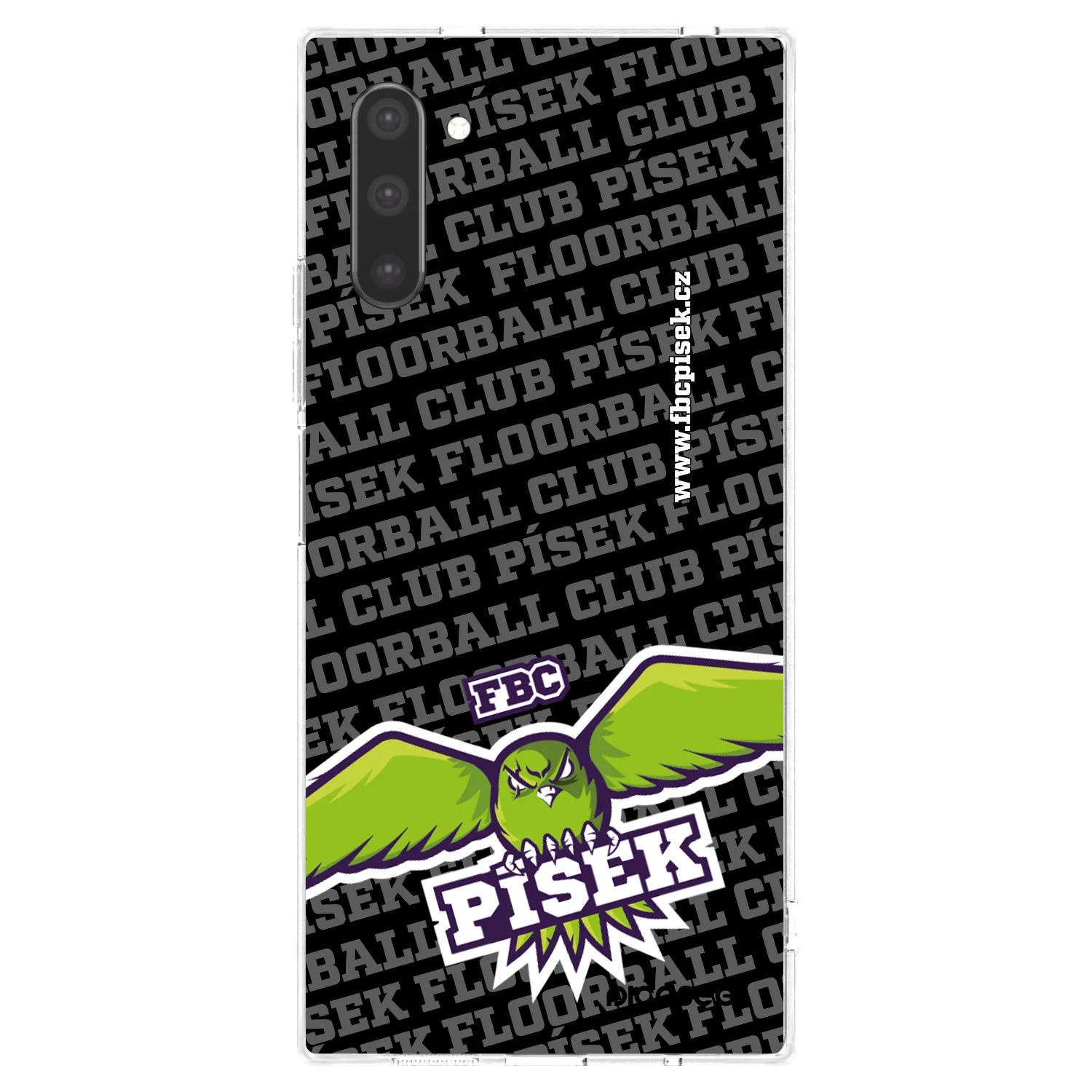 Picasee silikonový průhledný obal pro Samsung Galaxy Note 10 N970F - FBC Písek