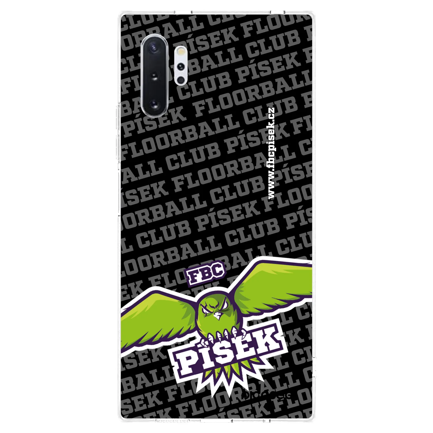 Picasee silikonový průhledný obal pro Samsung Galaxy Note 10+ N975F - FBC Písek