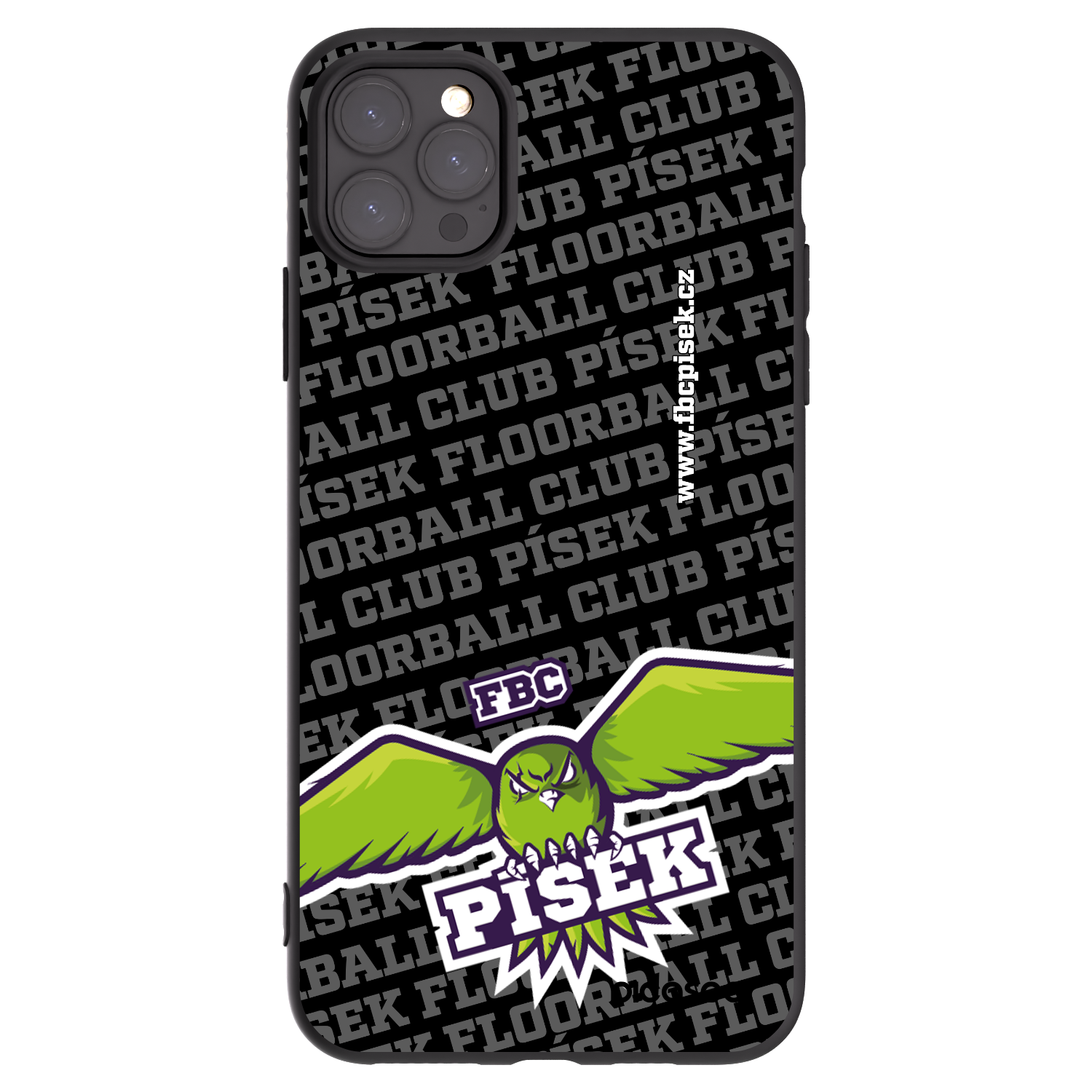 Picasee silikonový černý obal pro Apple iPhone 11 Pro Max - FBC Písek