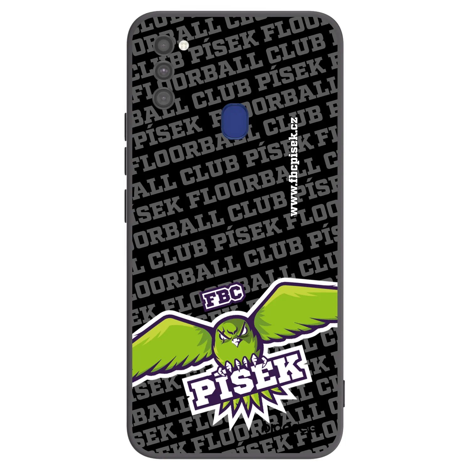 Picasee silikonový černý obal pro Samsung Galaxy M21 M215F - FBC Písek