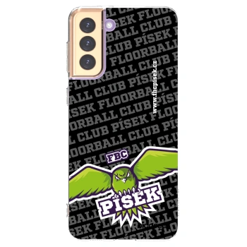 Picasee silikonový průhledný obal pro Samsung Galaxy S21+ 5G G996F - FBC Písek