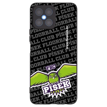 Picasee silikonový černý obal pro Honor X8 4G - FBC Písek