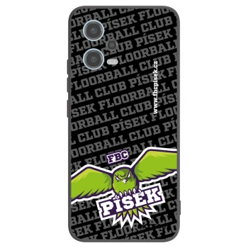Picasee silikonový černý obal pro Xiaomi Redmi Note 12 5G - FBC Písek