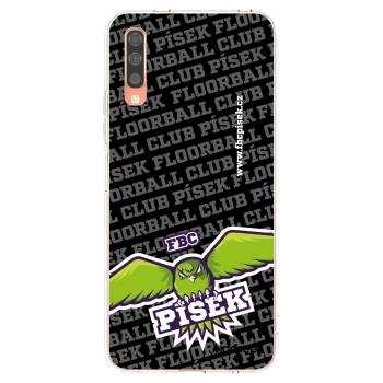 Picasee silikonový průhledný obal pro Samsung Galaxy A70 A705F - FBC Písek