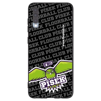 Picasee silikonový černý obal pro Samsung Galaxy A70 A705F - FBC Písek
