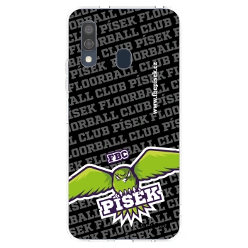 Picasee silikonový průhledný obal pro Samsung Galaxy A40 A405F - FBC Písek