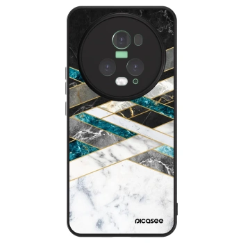 Picasee ULTIMATE CASE pro Honor Magic5 Pro - Black & White geometry