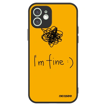 Picasee ULTIMATE CASE pro Apple iPhone 12 - I am fine