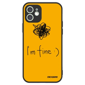 Picasee ULTIMATE CASE MagSafe pro Apple iPhone 12 - I am fine