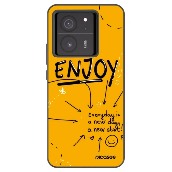 Picasee silikonový černý obal pro Xiaomi 13T Pro - Enjoy