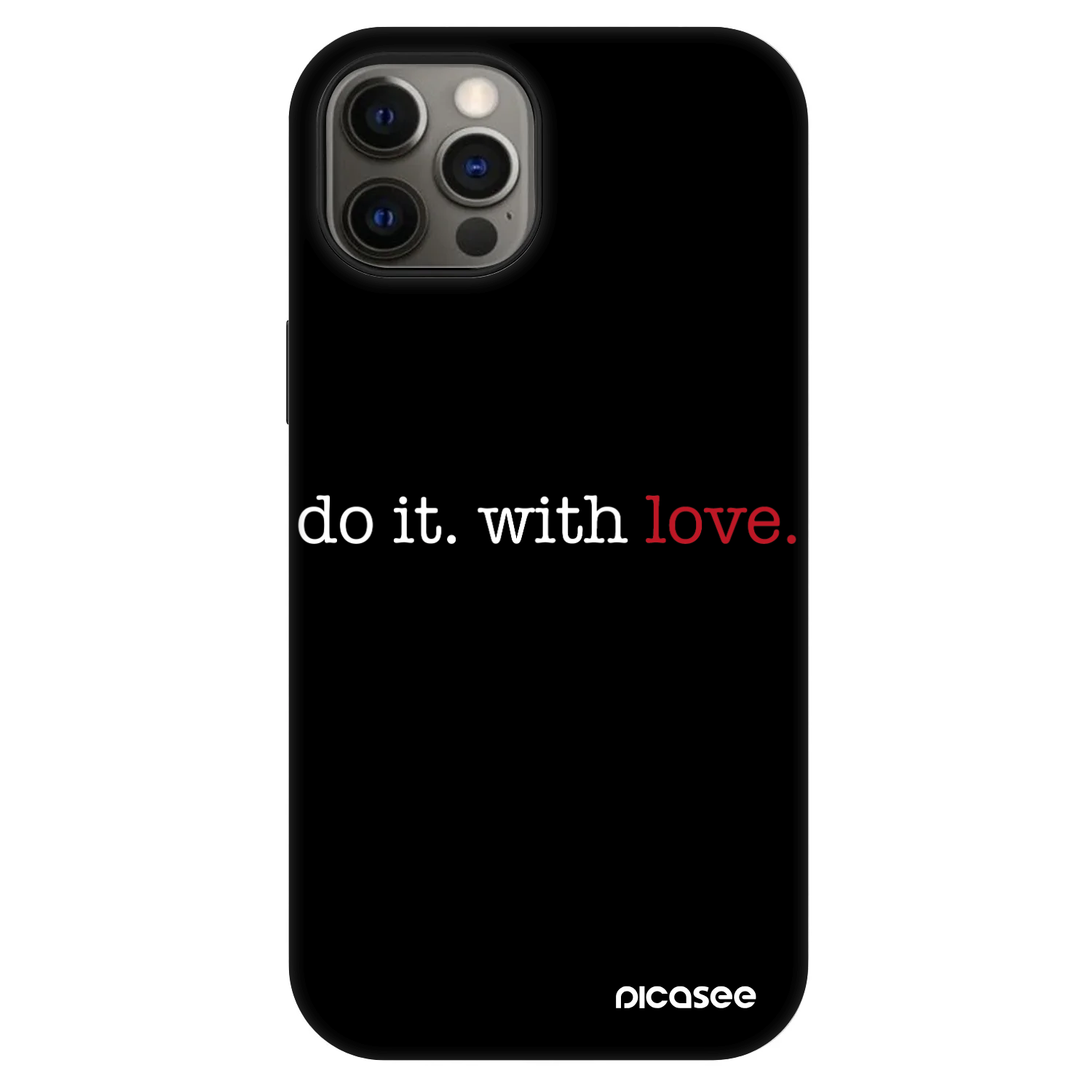 Picasee Fashion Case MagSafe Apple iPhone 12 - Do it. With love.