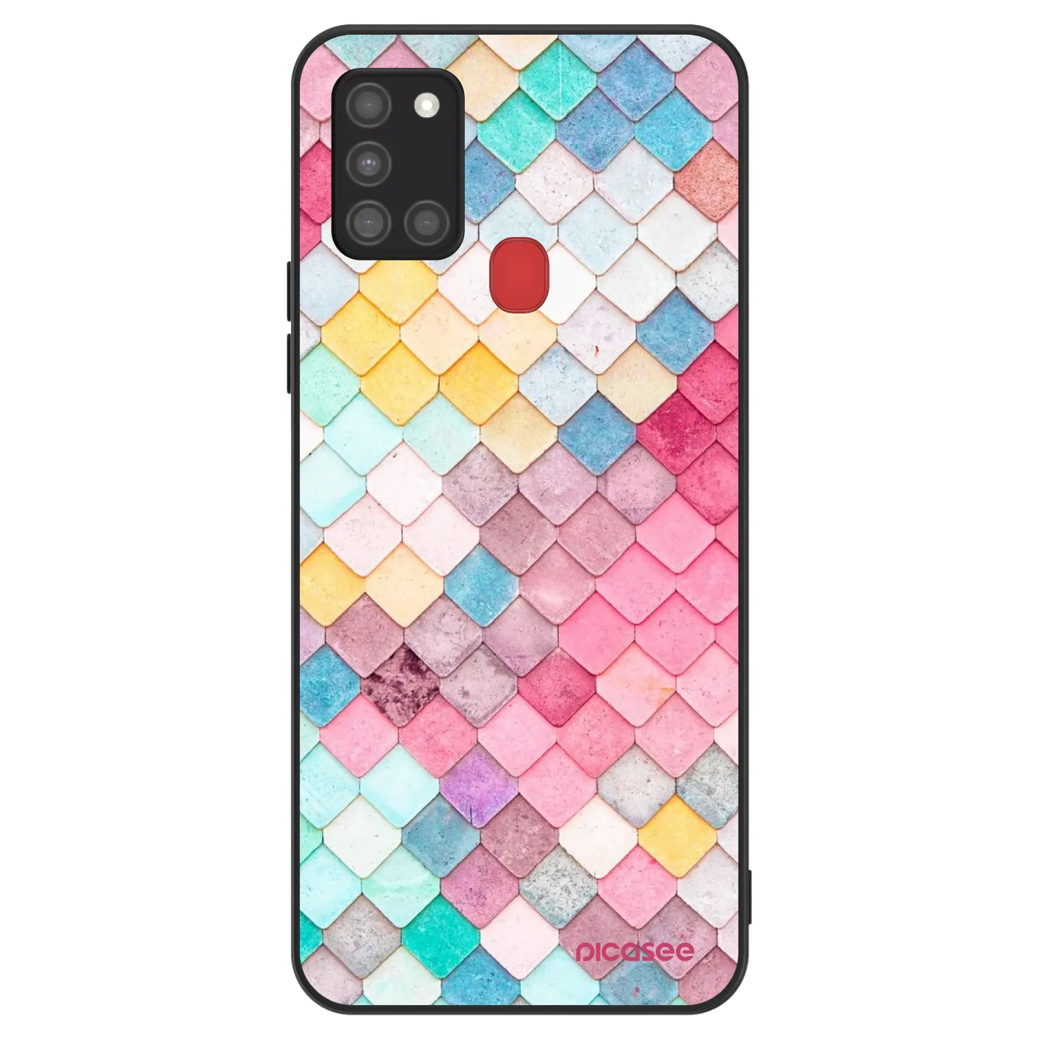 Picasee ULTIMATE CASE pro Samsung Galaxy A21s - Barevná střecha