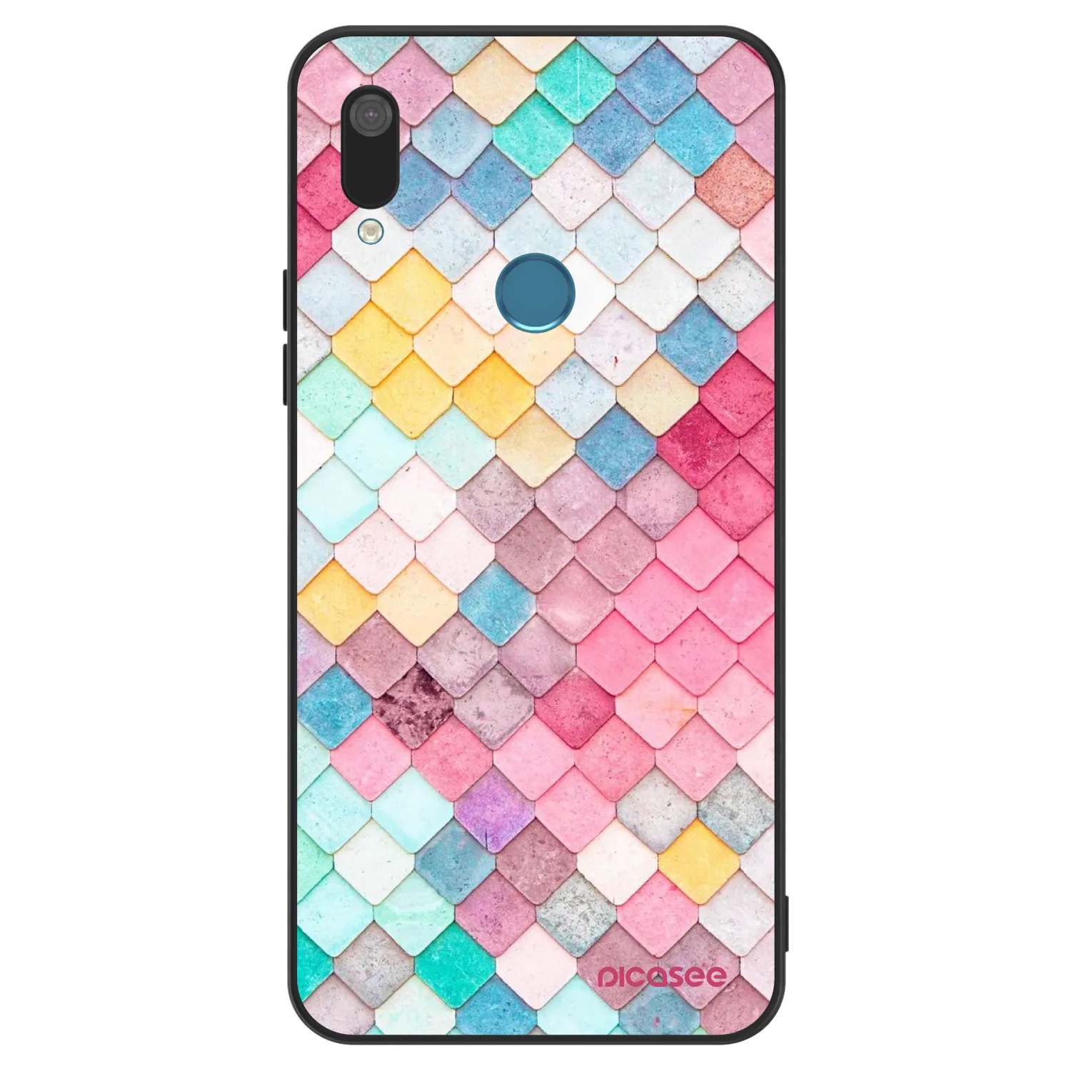 Picasee ULTIMATE CASE pro Huawei Y7 2019 - Barevná střecha