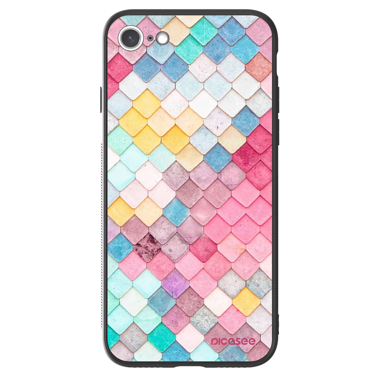 Picasee ULTIMATE CASE pro Apple iPhone SE 2020 - Barevná střecha