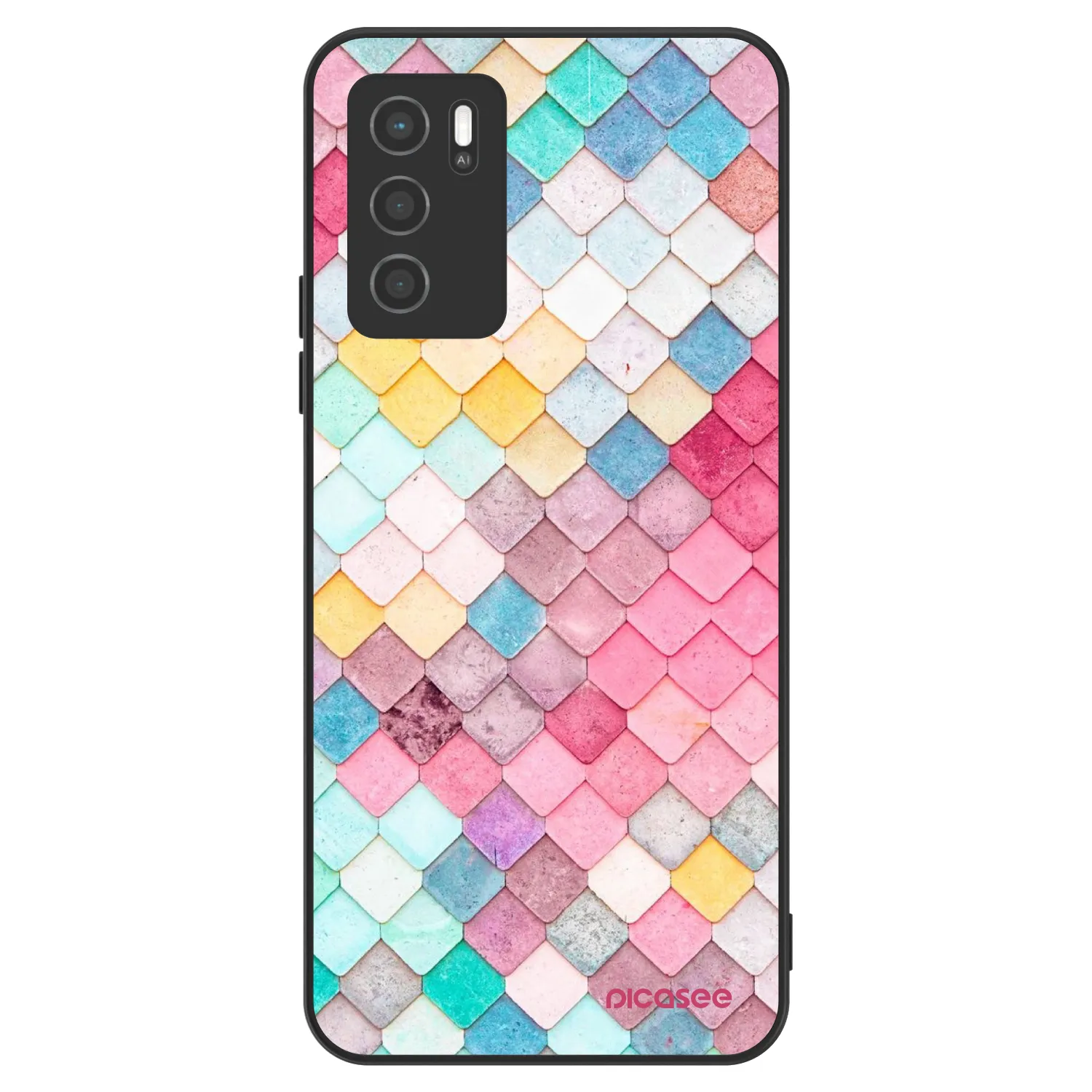 Picasee ULTIMATE CASE pro OPPO A16s - Barevná střecha