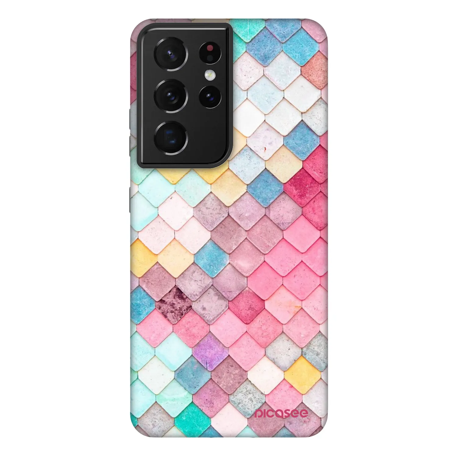 Picasee Fashion Case pro Samsung Galaxy S21 Ultra 5G G998B - Barevná střecha