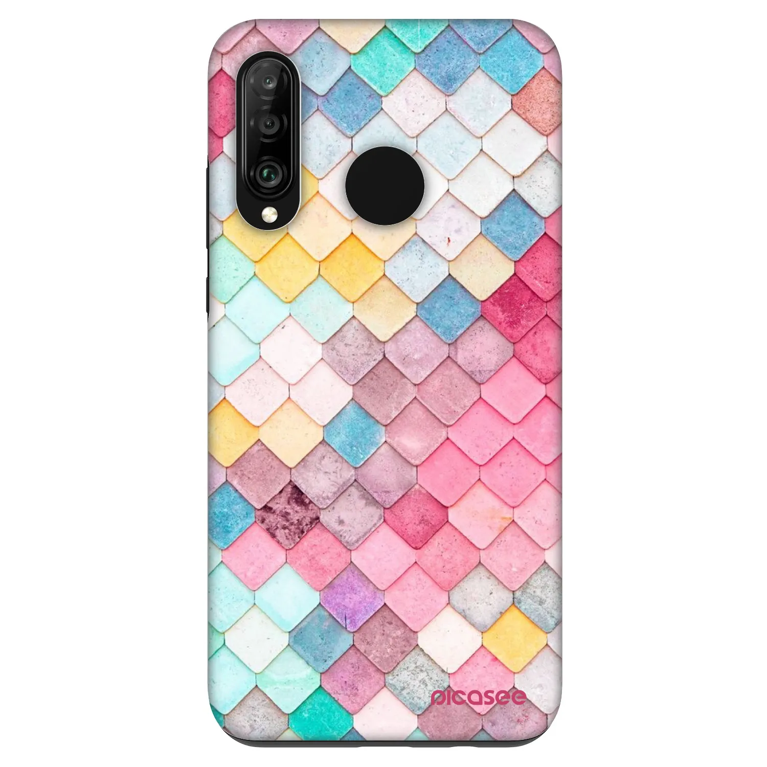Picasee Fashion Case pro Huawei P30 Lite - Barevná střecha
