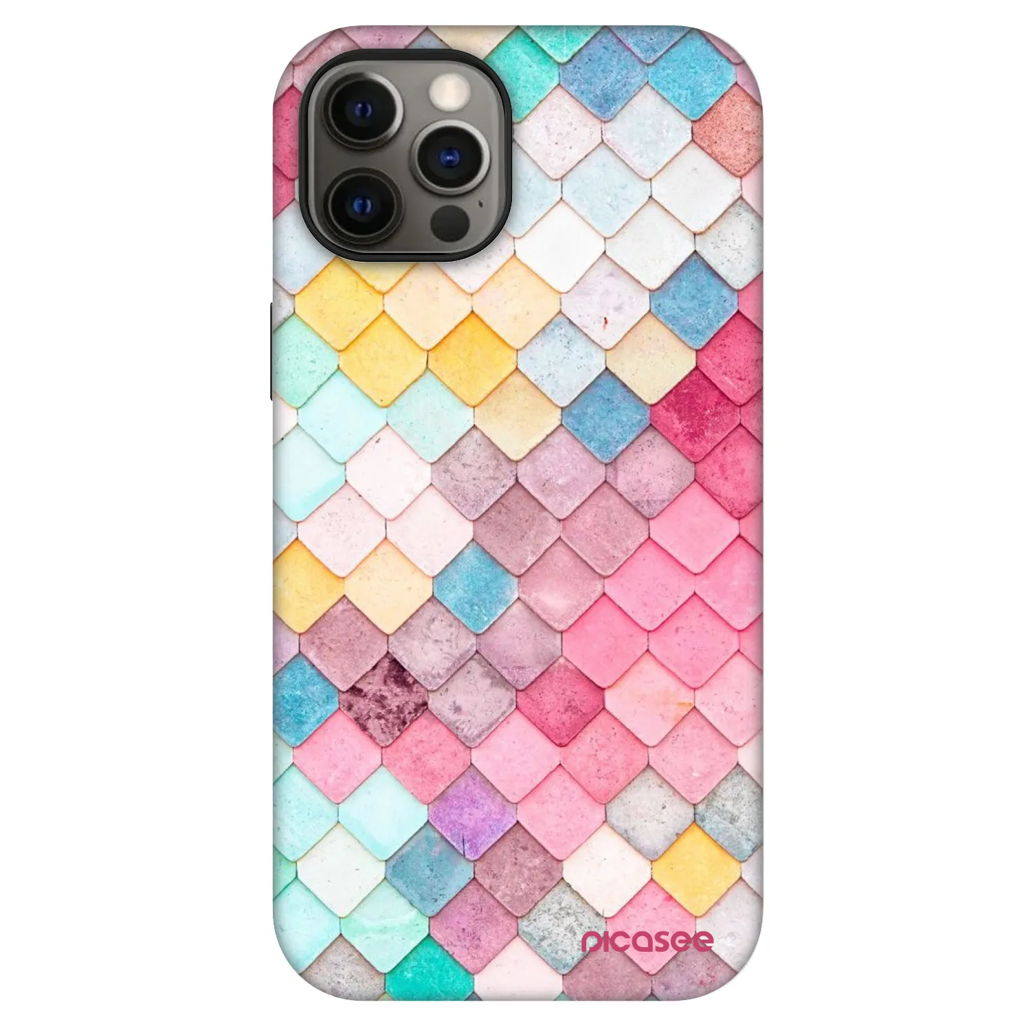 Picasee Fashion Case MagSafe Apple iPhone 12 Pro - Barevná střecha