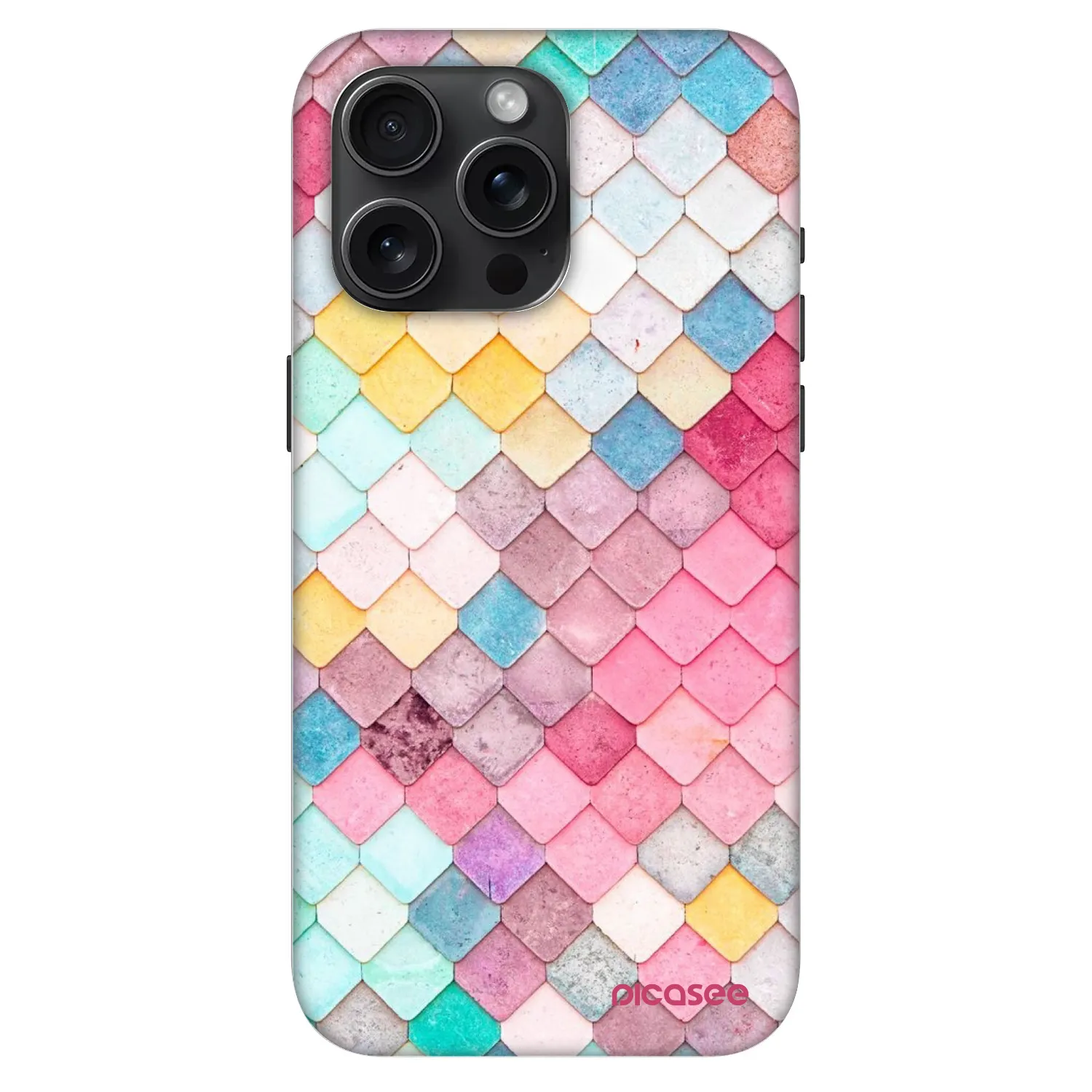 Picasee Fashion Case MagSafe Apple iPhone 15 Pro Max - Barevná střecha