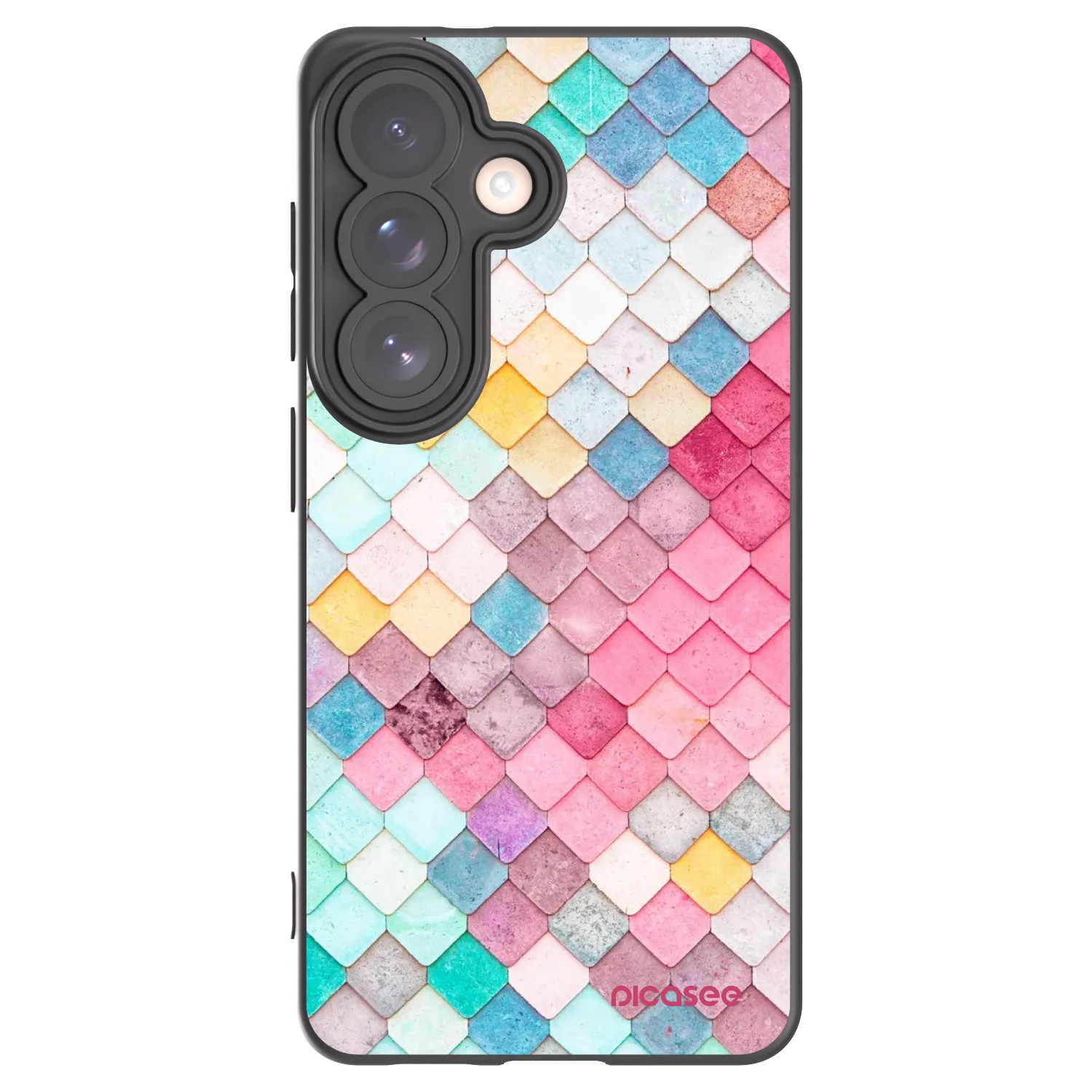Picasee silikonový černý obal pro Samsung Galaxy S26 - Barevná střecha