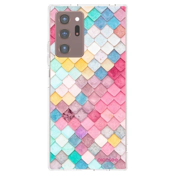 Picasee silikonový průhledný obal pro Samsung Galaxy Note 20 Ultra - Barevná střecha