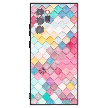 Picasee silikonový černý obal pro Samsung Galaxy Note 20 Ultra - Barevná střecha