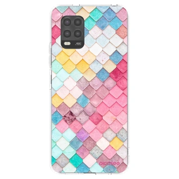 Picasee silikonový průhledný obal pro Xiaomi Mi 10 Lite - Barevná střecha
