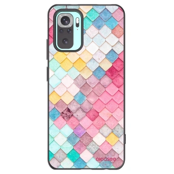 Picasee silikonový černý obal pro Xiaomi Redmi Note 10 Pro - Barevná střecha