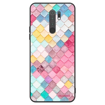 Obal pro Xiaomi Redmi 9 - Barevná střecha