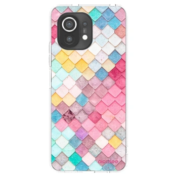 Picasee silikonový průhledný obal pro Xiaomi Mi 11 - Barevná střecha