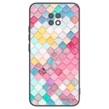 Picasee silikonový černý obal pro Xiaomi Redmi Note 9T - Barevná střecha