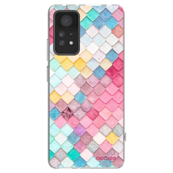 Picasee silikonový průhledný obal pro Xiaomi Redmi Note 11 Pro 5G - Barevná střecha