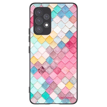 Picasee silikonový černý obal pro Samsung Galaxy A53 5G A536 - Barevná střecha