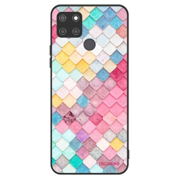 Obal pro Realme C21Y - Barevná střecha