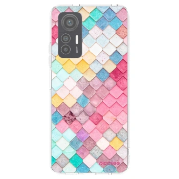 Picasee silikonový průhledný obal pro Xiaomi 12 Lite - Barevná střecha