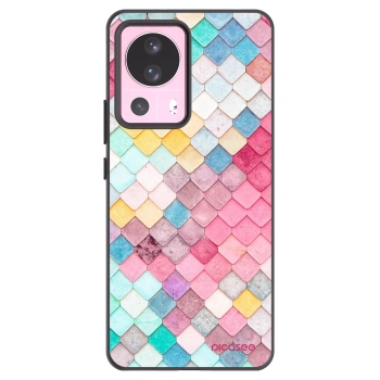 Picasee silikonový černý obal pro Xiaomi 13 Lite - Barevná střecha