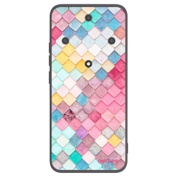 Picasee silikonový černý obal pro Honor Magic5 Lite 5G - Barevná střecha